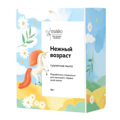Туалетное мыло детское Нежный возраст